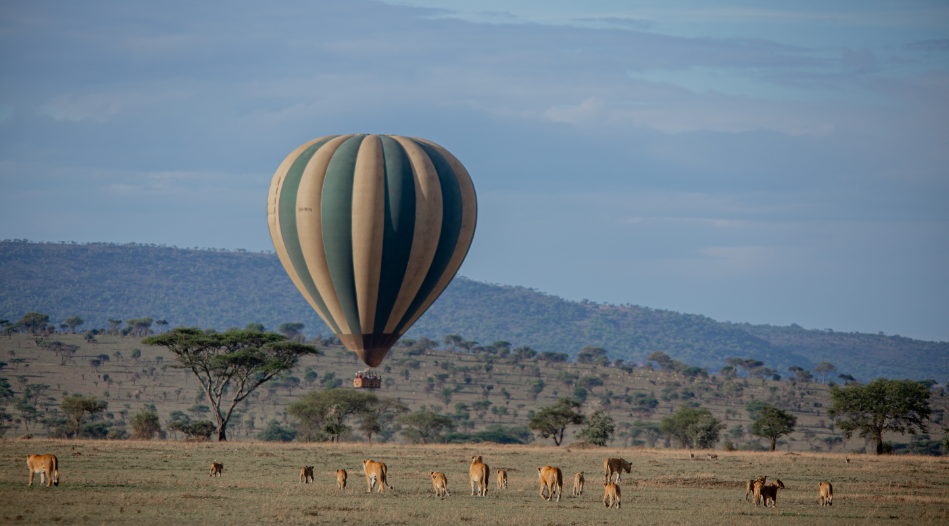 Balloon Experience During Serengeti Tours